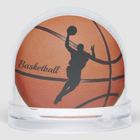 Basketball Sport Design Snow Globe (裏面)