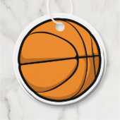 Basketball Sports Fans Team Player Coach Fun フェイバータグ (正面)
