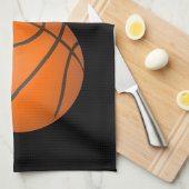 Basketball sports towel, coach bath towel キッチンタオル (四つ折り)