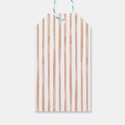 Basketball Stripes Valentine Tag ギフトタグ (裏面)