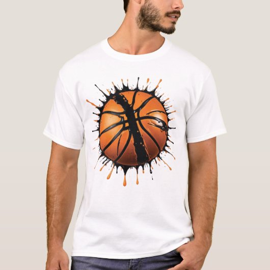 Basketball Sublimation Tシャツ (正面)