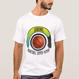 basketball super player loading barre progression  tシャツ