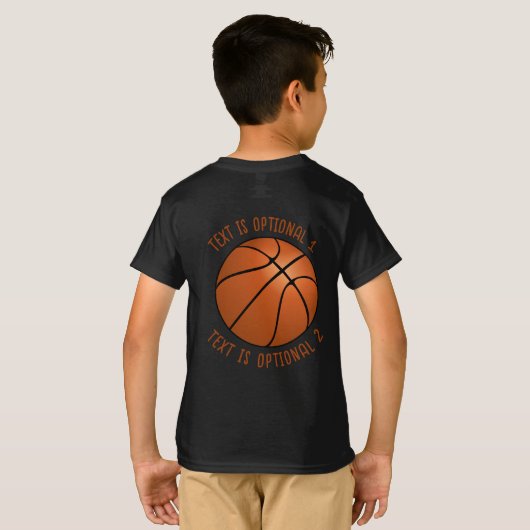 Basketball Tシャツ (裏面フル)