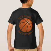 Basketball Tシャツ (裏面)