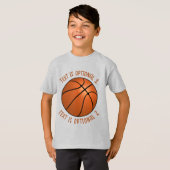 Basketball Tシャツ (正面フル)