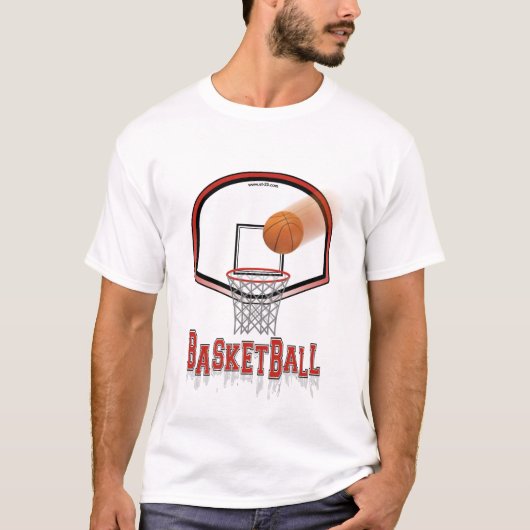 basketball t-shirt tシャツ (正面)