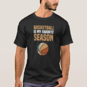 Basketball Tall Player Sports Tシャツ (正面)