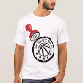 basketball tampon buffer puffern amortiguar buffer tシャツ (正面)