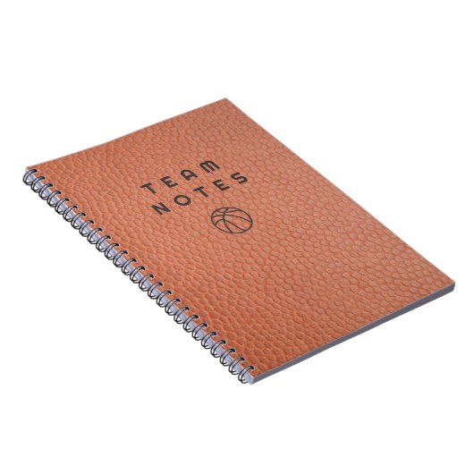 Basketball Team Notes  ノートブック (右側)
