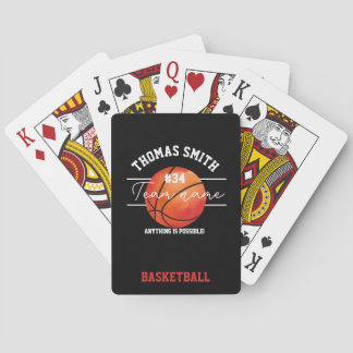 Basketball Team Playing Cards | Custom Player  トランプ