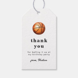 Basketball Thank You Tag ギフトタグ