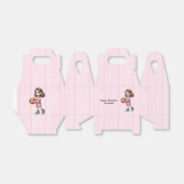 Basketball Theme Birthday Party For Girl’s フェイバーボックス (折り畳みなし)