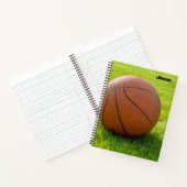 Basketball Themed Notebook ノートブック (内部)