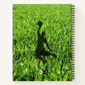 Basketball Themed Notebook ノートブック (裏面)