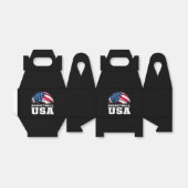 Basketball USA Team T-shirt USA Flag Dr. フェイバーボックス (折り畳みなし)