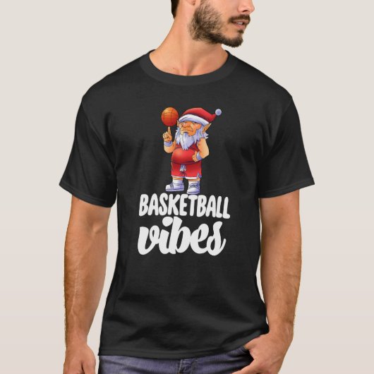Basketball Vibes Gnome  Basketball Game Celebratio Tシャツ (正面)