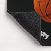 Basketball Your Name マウスパッド (コーナー)