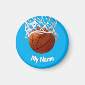Basketball Your Name Custom マグネット (正面)
