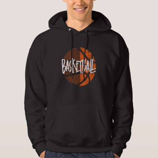 Basketballer Basketball Hoop Dunking Basketball Ho パーカ (正面)