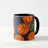 Basketballsandnets マグカップ (正面右)
