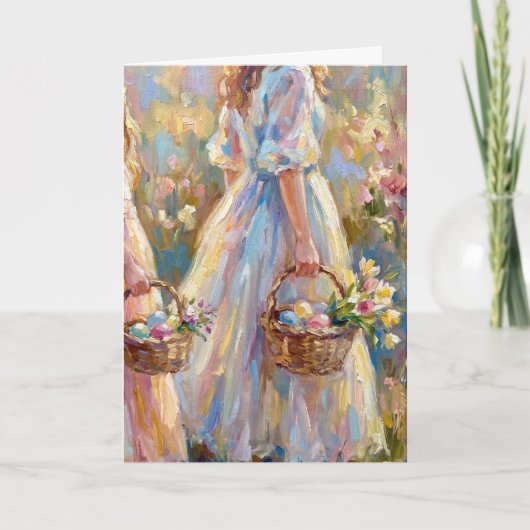 Baskets of Joy Easter Card カード (正面)
