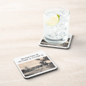 Basking Ridge NJ Map Coordinate 1906ヴィンテージスタイル コースター (右側)