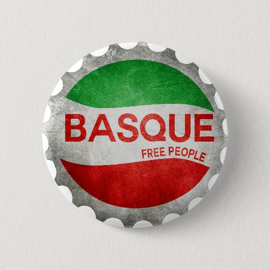 basque Bayonne Euskadi 缶バッジ (正面)