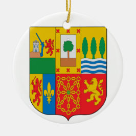 BASQUE* EUSKADIのカスタムなクリスマスのオーナメント セラミックオーナメント