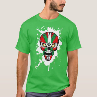 Basque skull tシャツ