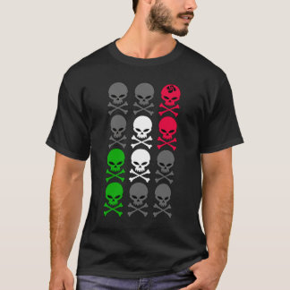 basque skulls tシャツ