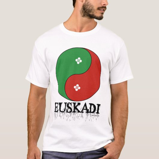 Basque ying yang tシャツ (正面)