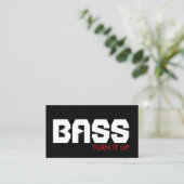 BASS :アップ。 名刺 (スタンド正面)
