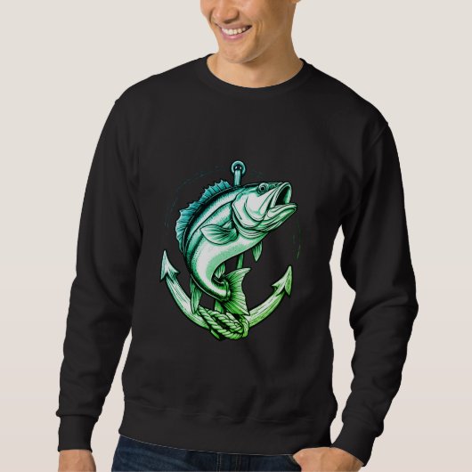 Bass and Anchor Sweatshirt スウェットシャツ (正面)