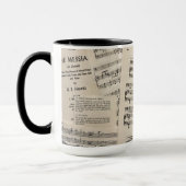 BASS & BARITONEのHandel's MESSIAH mug マグカップ (左)