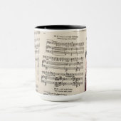 BASS & BARITONEのHandel's MESSIAH mug マグカップ (中央)