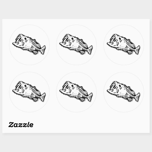 BASS & BONESホワイト ラウンドシール (シート)