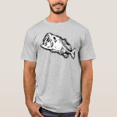 BASS & BONESホワイト Tシャツ (正面)