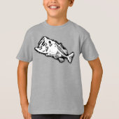 BASS & BONESホワイト Tシャツ (正面)