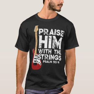 Bass Christian Guitarで彼を賞賛する Tシャツ