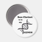 Bass Clarinetは私の遺伝子にある マグネット (正面/裏面)