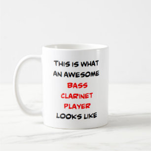 bass clarinetプレーヤー素晴らし、 コーヒーマグカップ