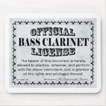 Bass Clarinetライセンス