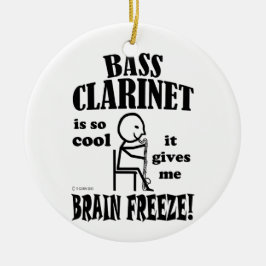 Bass Clarinet、Brain Freeze セラミックオーナメント