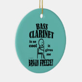 Bass Clarinet、Brain Freeze Ceramicオーナメント セラミックオーナメント (右)