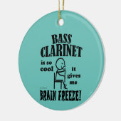 Bass Clarinet、Brain Freeze Ceramicオーナメント セラミックオーナメント (左)