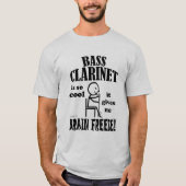 Bass Clarinet、Brain Freeze Tシャツ (正面)