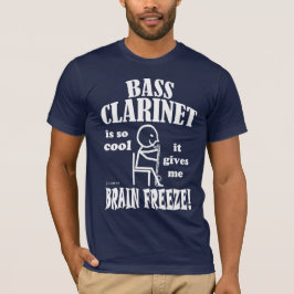 Bass Clarinet、Brain Freeze Tシャツ