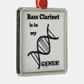 Bass Clarinet in my Genes メタルオーナメント (右)
