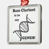 Bass Clarinet in my Genes メタルオーナメント (左)