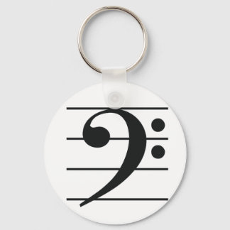 Bass Clef Key Chain キーホルダー